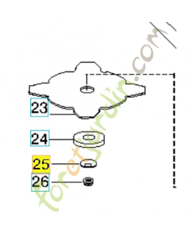 Bride de renfort référence 537285601 Bride de renfort référence 537285601