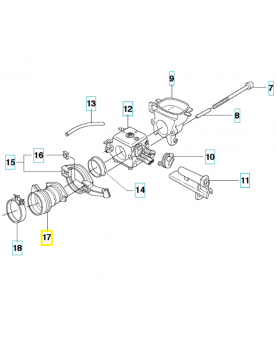 Tuyau 503964501 husqvarna