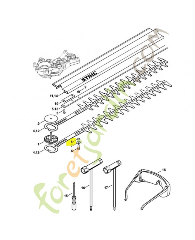Douille stihl réf : 4228-641-4900