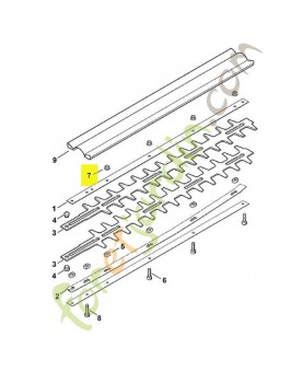 Ecrou de securite m5 9220-260-0701. Pièce de rechange Sithl