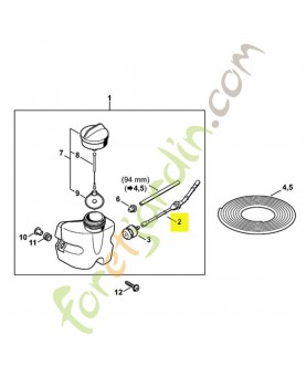 Tuyau essence référence 4228-358-0800 stihl