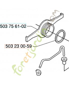 Rondelle 503230059. Pièce de rechange Husqvarna