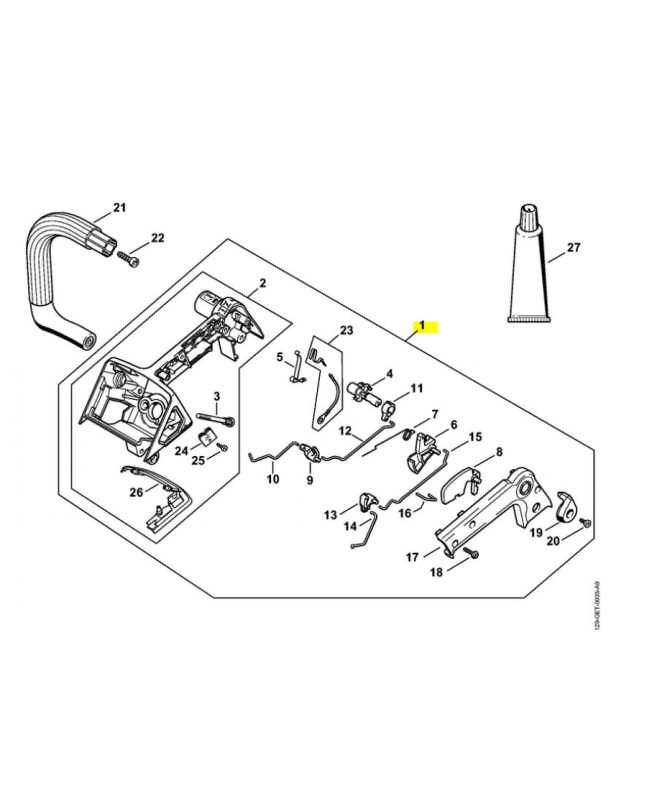 Carter poignee ms200t