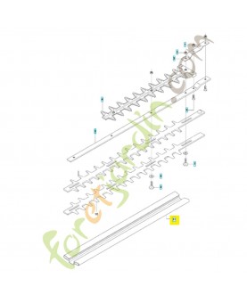 Protège couteaux 544299401. Pièce de rechange Husqvarna