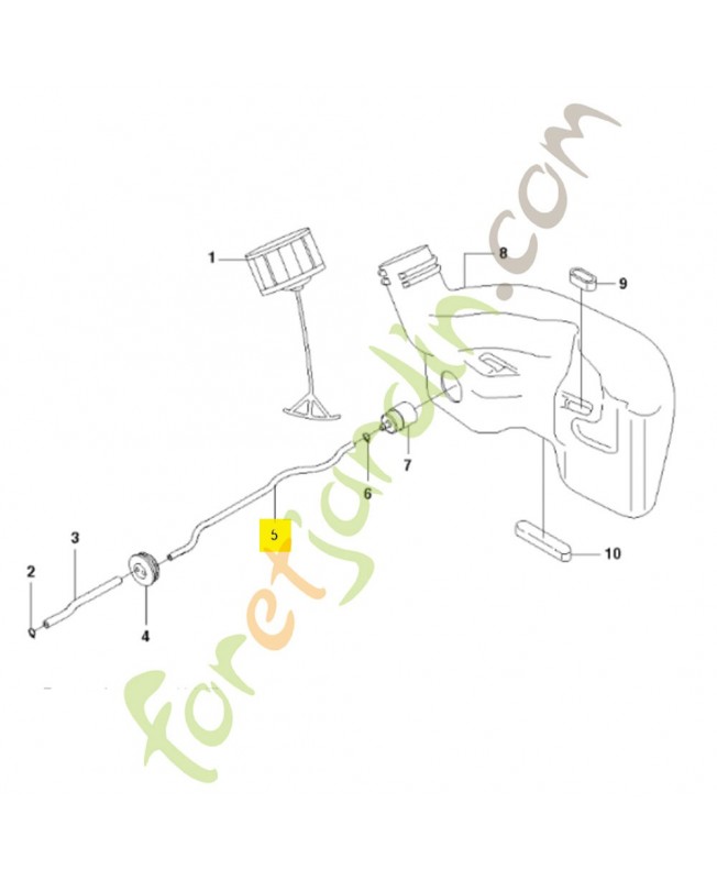 Durite 531007815 husqvarna