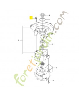 Vis 544291801. Pièce détachée Husqvarna