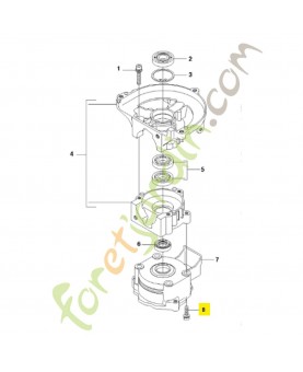 Vis 544292101. Pièce de rechange Husqvarna