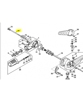 Vis cylindrique m5 x 94 x 20