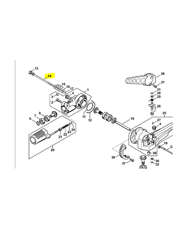 Vis cylindrique m5 x 94 x 20
