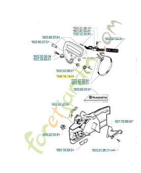 Ressort 506164801. Pièce de rechange Husqvarna
