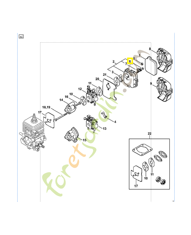 Clip - ecrou 4 x 9,6 x 1,8 9417-003-7512 Pièce de rechange Sithl / Vicking