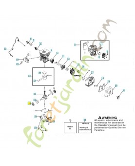 jeu de bagues 545081815. Pièce de rechange Husqvarna 545081815. Pièce de rechange Husqvarna