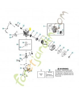 Cylindre 529900601. Pièce détachée Husqvarna