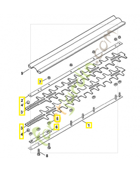 barre de coupe complète 4230-710-5900 stihl