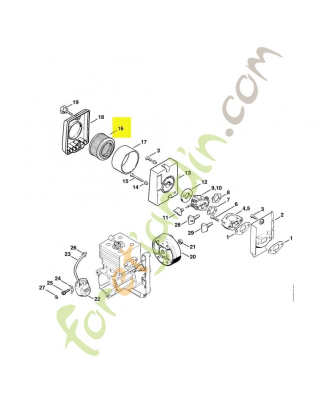 Cartouche filtrante ( br ) 4203-141-0300 Cartouche filtrante ( br ) 4203-141-0300