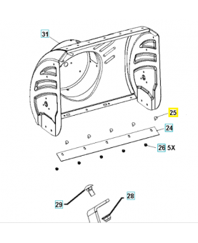 vis 596039401. Pièce détachée Husqvarna