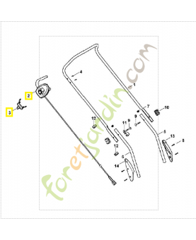 Interrupteur m/a référence 6336-430-0401