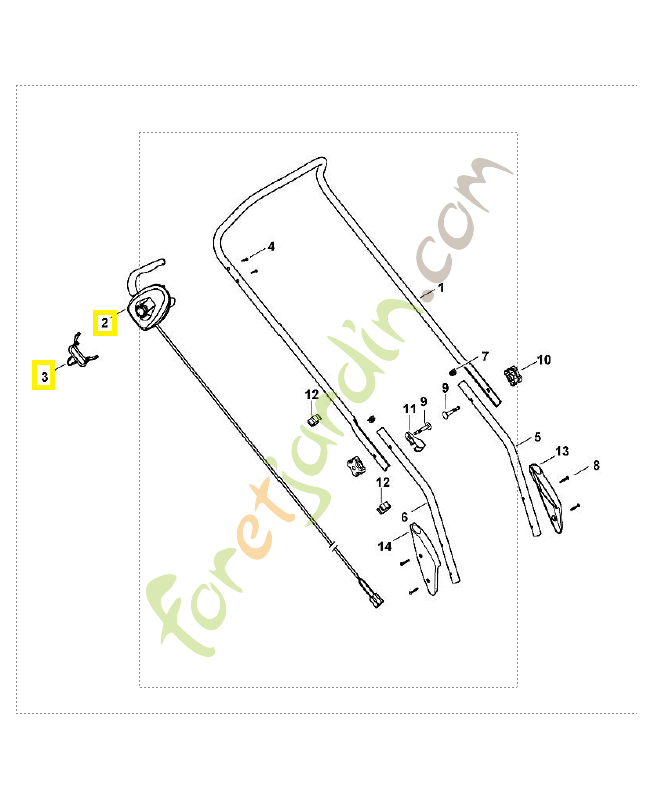 Interrupteur m/a référence 6336-430-0401