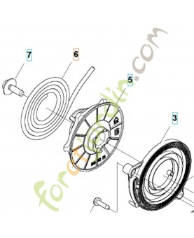 Cordon de démarreur référence 505305103