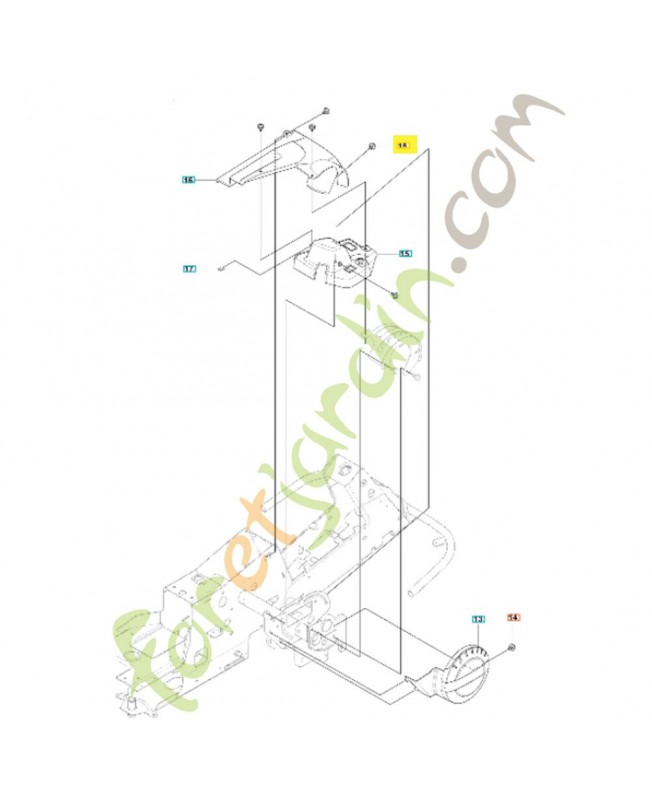 Vis 544400501 husqvarna