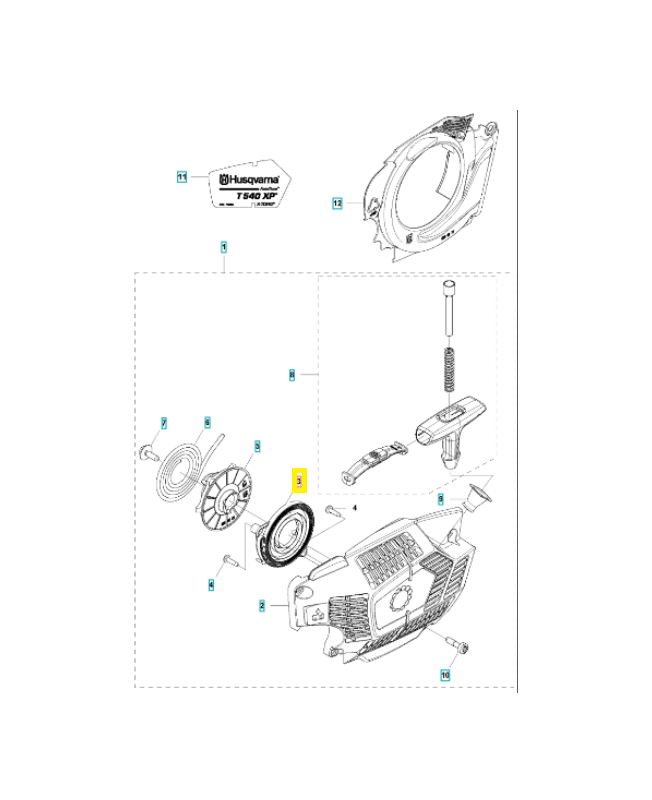 ressort de rappel référence 506910001
