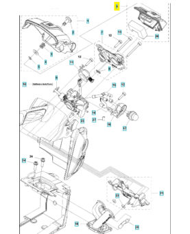 Filtre a air  574453104 husqvarna
