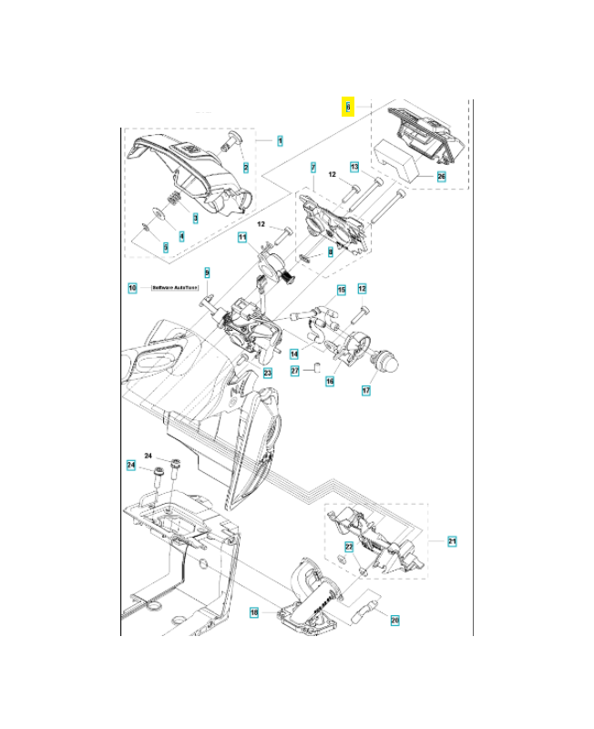 Filtre a air  574453104 husqvarna