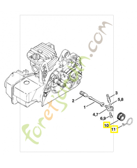 Vis sans fin 1123-640-7102 stihl
