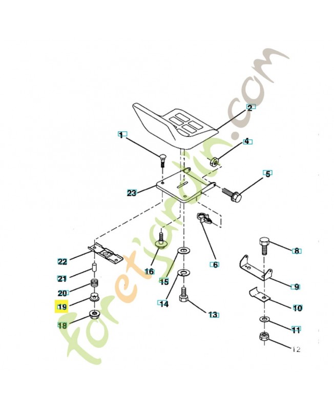 Douille 532121248. Pièce de rechange Husqvarna Douille 532121248. Pièce de rechange Husqvarna
