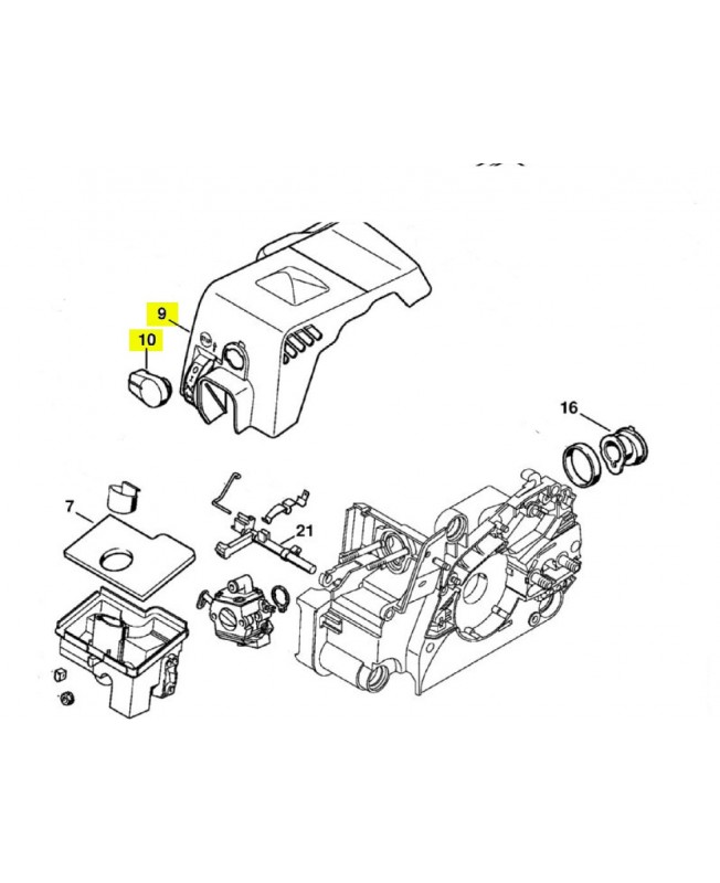Capot référence 1130-140-4709 Capot référence 1130-140-4709