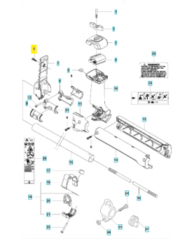 Vis 525764604. Pièce de rechange Husqvarna