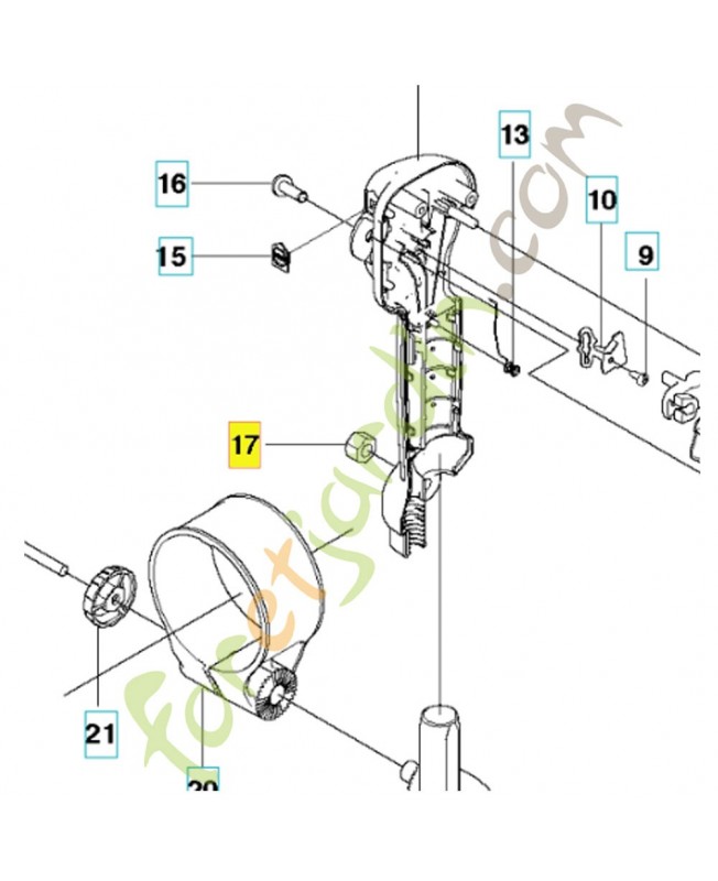 Ecrou référence 503221013