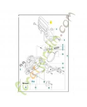 Protège main 522677501. Pièce de rechange Husqvarna