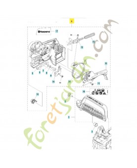 carter d'embrayage complet référence 505543103 remplace référence 505543102 et 505543101