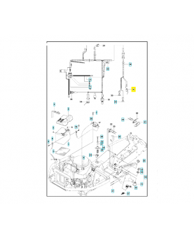 Interrupteur 574316101. Pièce de rechange Husqvarna