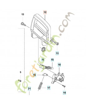 Protège main 576903901. Pièce de rechange Husqvarna