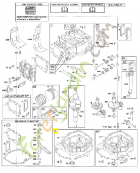 696294 Carter d huile moteur 0003-000-1466