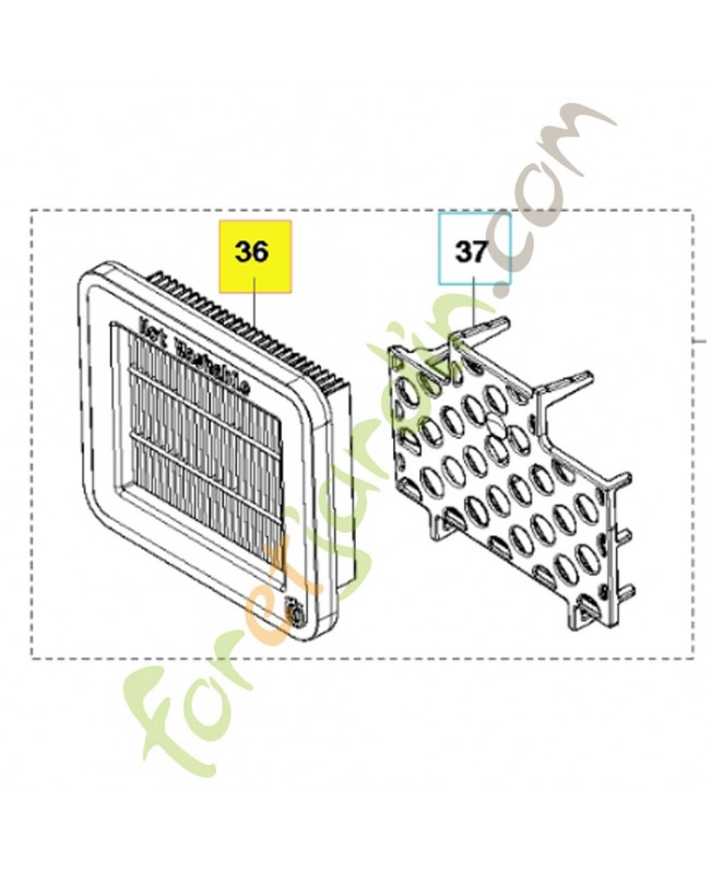 Filtre papier 574668003