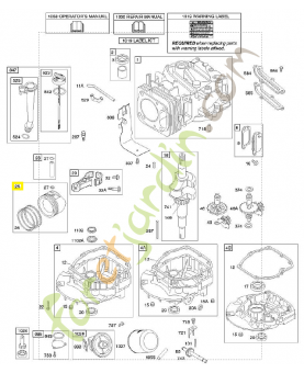 795429 Ensemble piston 0003-000-2235