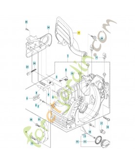 Protection contre les rebonds 505422701. Pièce détachée Husqvarna