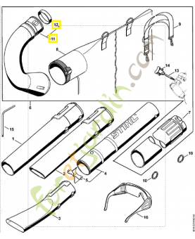 Raccord coude 4229-700-6900. Pièce de rechange Sithl 
