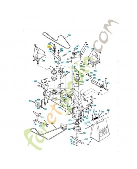 Poulie 532139245 husqvarna