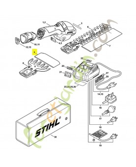 Protege couteaux hsa 25 4515-792-9610