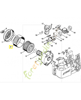 Préfiltre 4221-141-0310 stihl