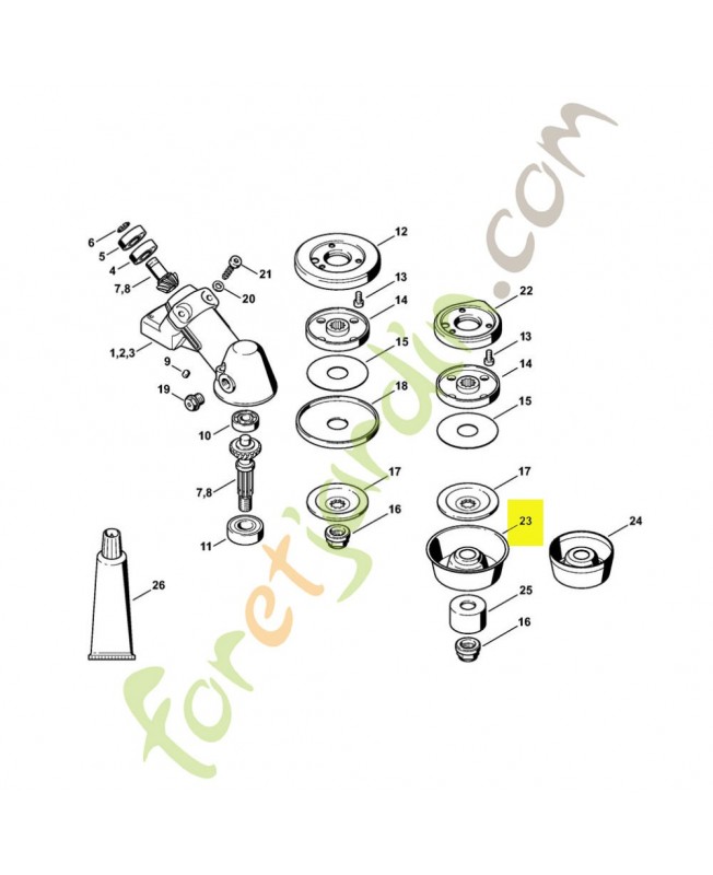 Disque porteur 4119-713-3100 STIHL