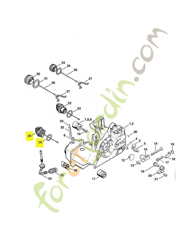 Bouchon du réservoir 0000-350-0533 