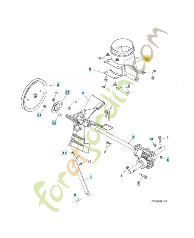 tube husqvarna référence 585056901