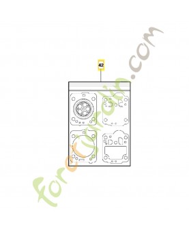 Kit membrane 504028601. Pièce de rechange Husqvarna