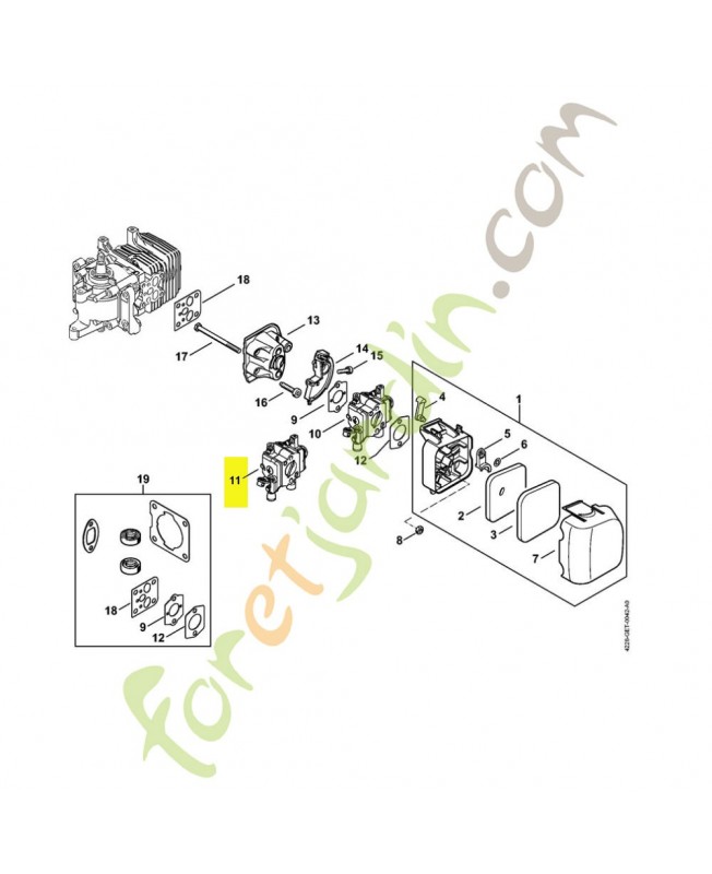 Carburateur c1q-s 278