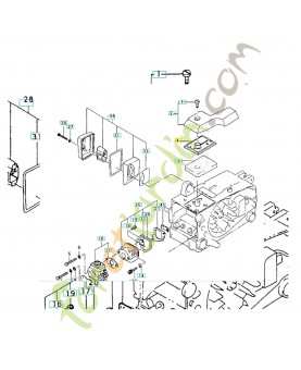 Filtre 531007239. Pièce de rechange Husqvarna